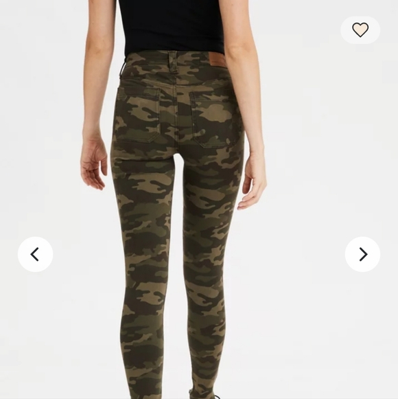 American Eagle Outfitters Camouflage Hi-Rise Jegging - Picture 6 of 10